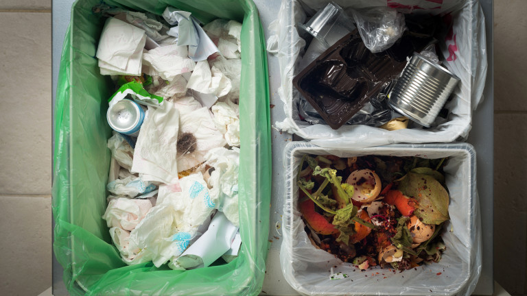 تفکیک زباله در خانه