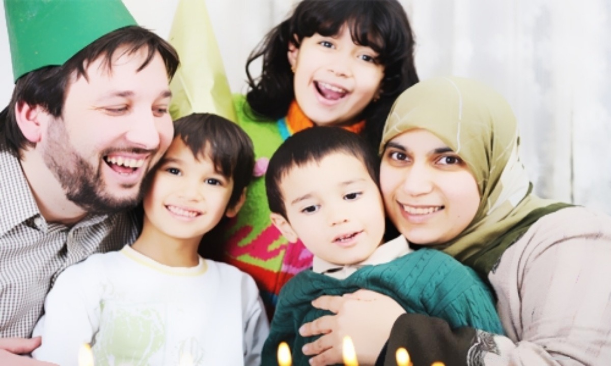 عکس خانواده شاد