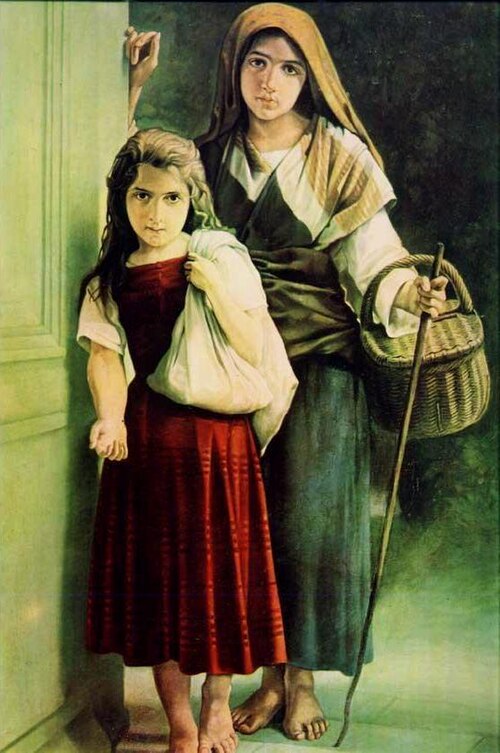 اثر دو دختر گدا