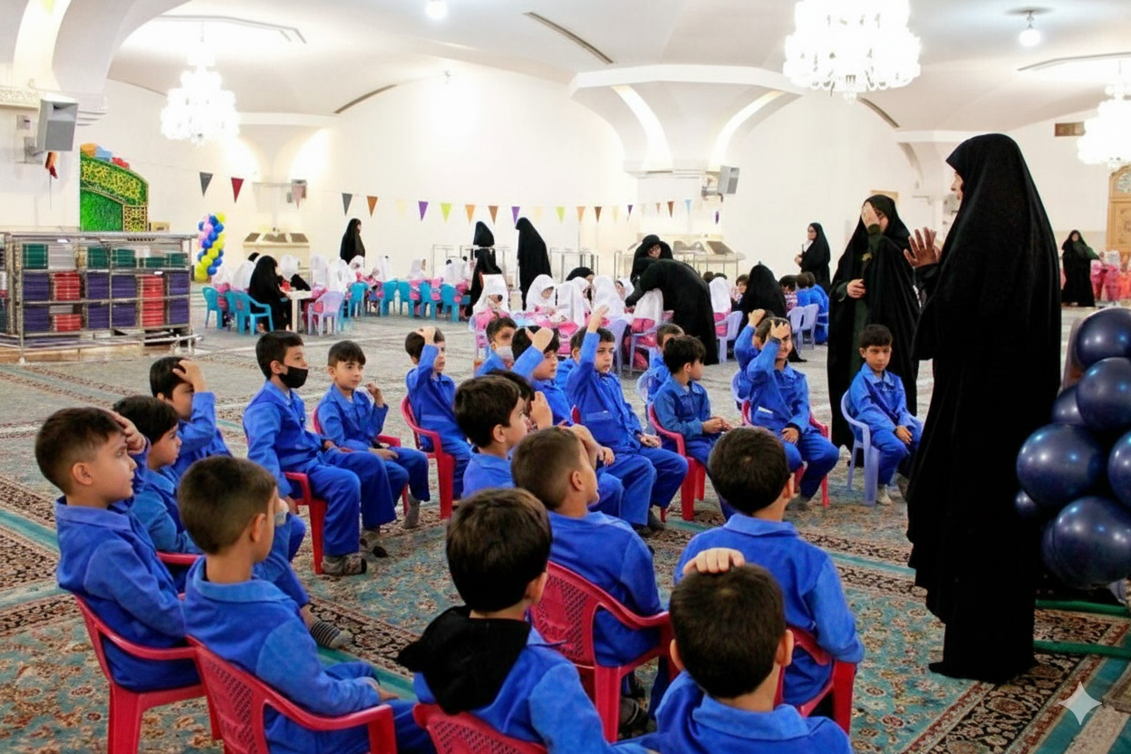 مریم نوری، مربی مهد قرآن در حرم مطهر رضوی