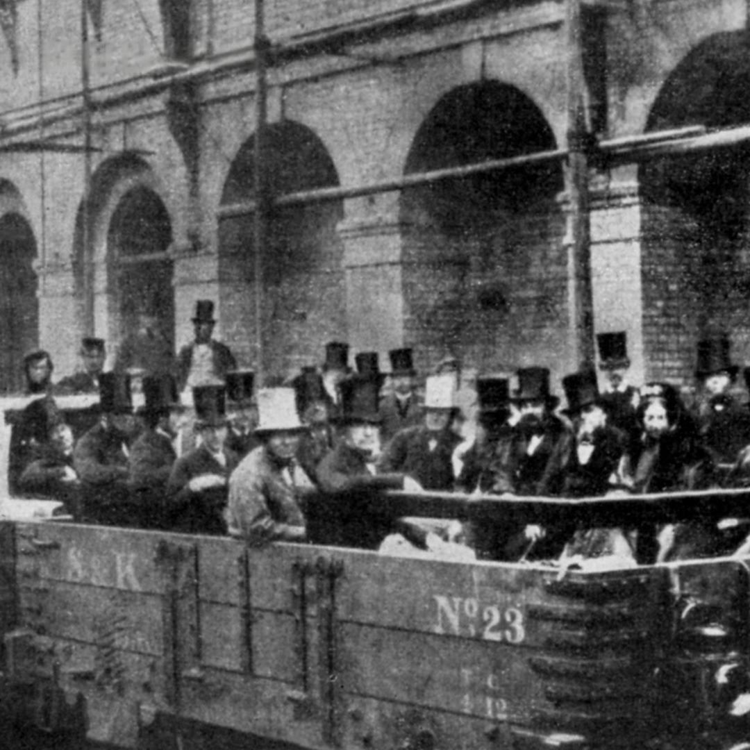 افتتاح راه‌آهن متروپولیتن در لندن