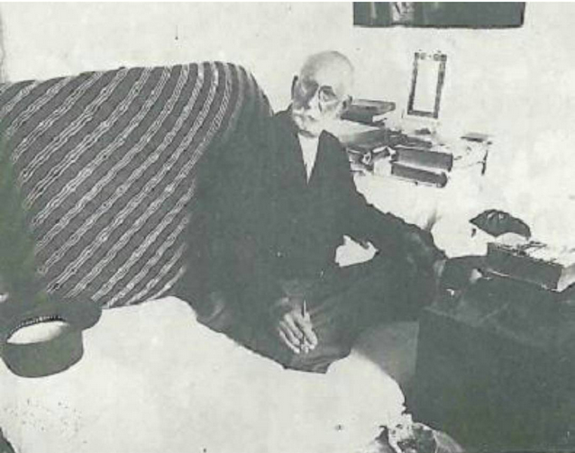 از آخرین تصاویر استاد کمال الملک