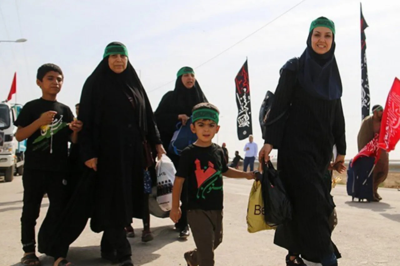 راهپیمایی اربعین-عبا