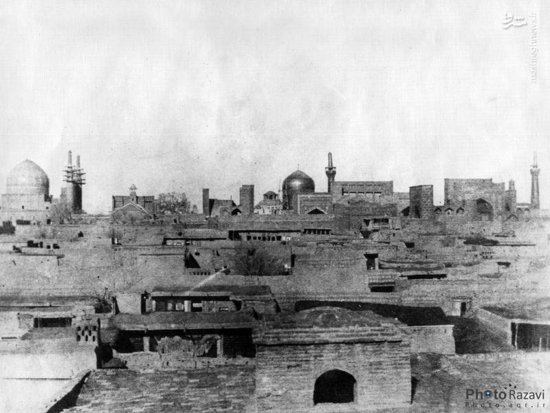عکس قدیمی مشهد و حرم امام رضا