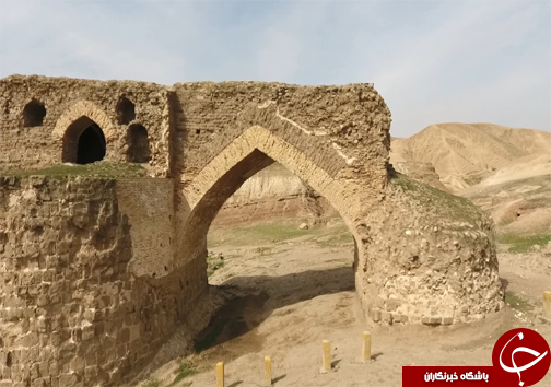 تصویری از پل گاومیشان پل‌دختر