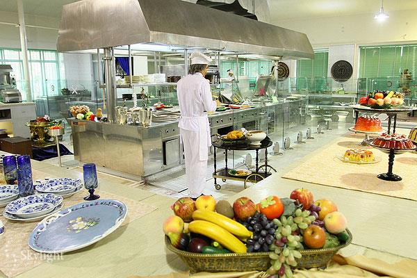 آشپزخانه مخصوص کاخ سفید سعدآباد